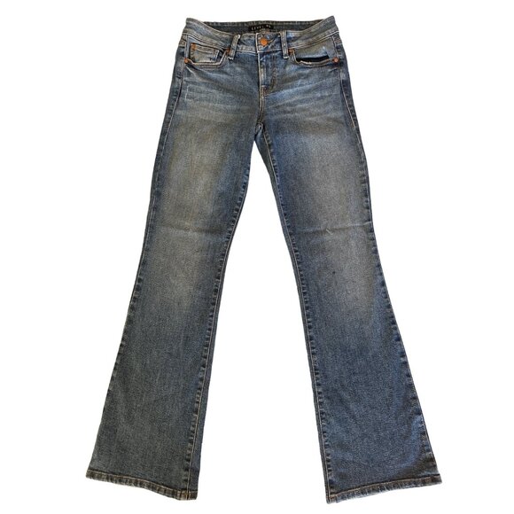 Level 99 Women's Medium Wash Bootcut Jeans Size 27/4 - Picture 1 of 7